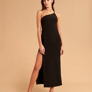 NWT Abercrombie Asymmetrical Maxi Dress